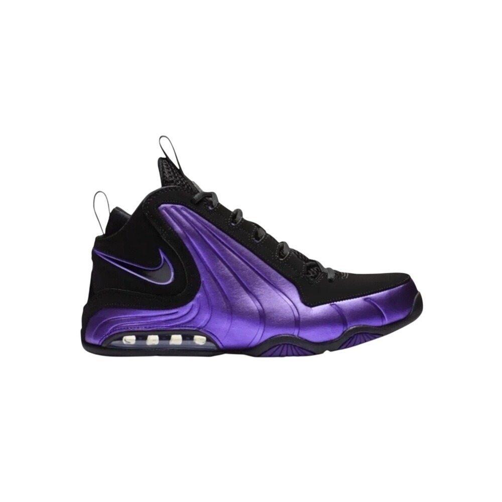 Nike Air Max Wavy Mens 12 Black Eggplant Purple AV8061-004 Basketball Sneakers